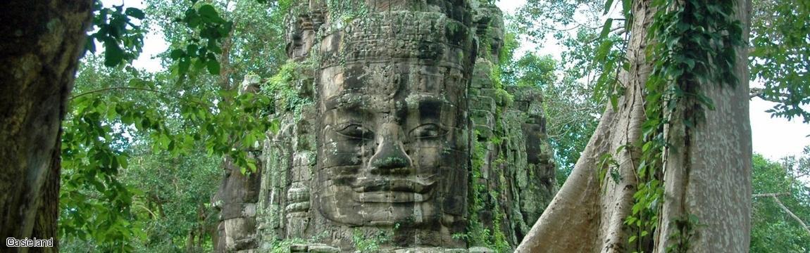 le temple Bayon, voyage asieland au cambodge